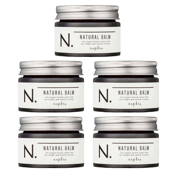 【5個セット】N. エヌドット ナチュラルバーム 45g ヘアワックス＆ハンドクリーム 美容院 サロン専売品