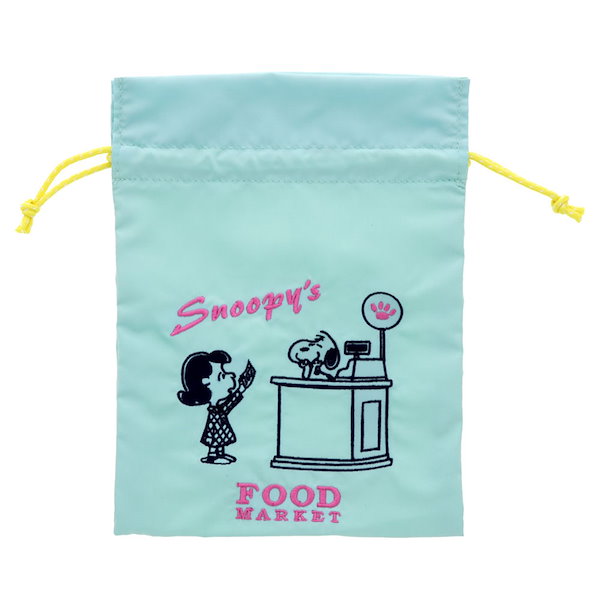 SNOOPY巾着袋 - 財布・ケース・小物入れ