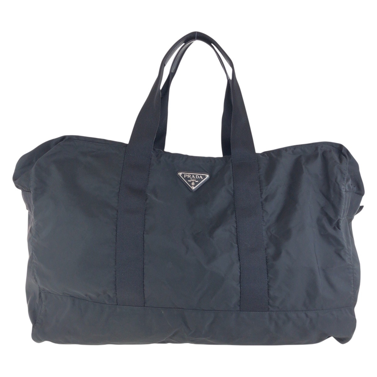 テスート 三角ロゴプレート ブラック 黒 シルバー金具 ナイロン ボストンバッグ 男女兼用 メンズ 502087 28,564円