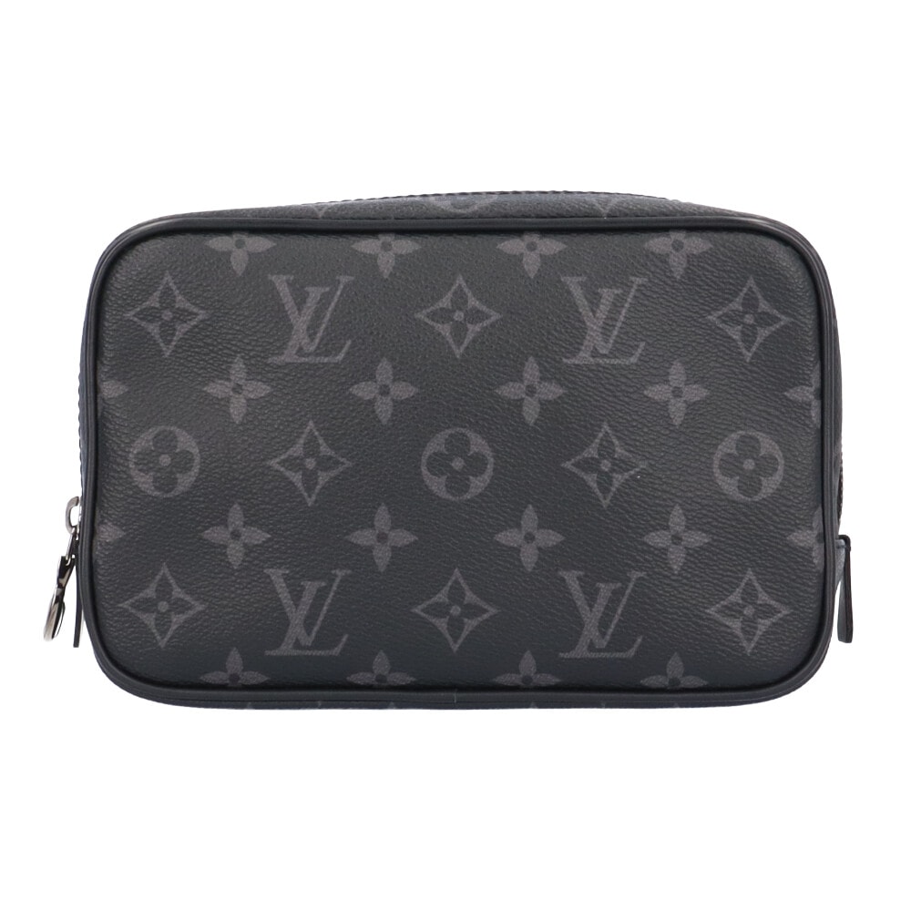 ルイヴィトン トゥルーストワレPM モノグラムエクリプス ハンドバッグ モノグラムエクリプス M43384 ブラック LOUIS VUITTON 中古 美品