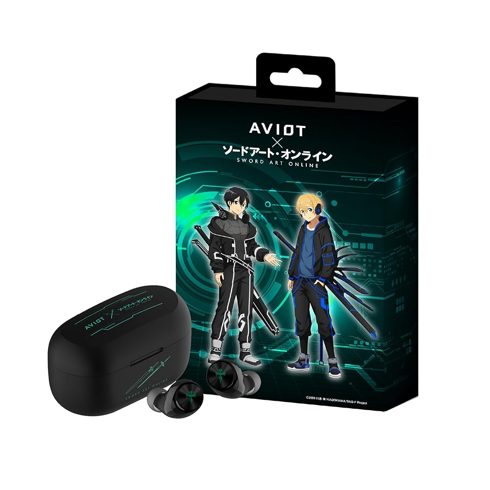 劇場版 ソードアート・オンライン -プログレッシブ- 冥き夕闇のスケルツォ AVIOT 完全ワイヤレスイヤホン SAOヒーロー Headphone/Earphone