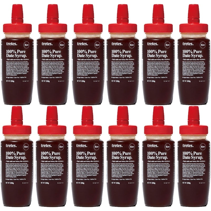デーツシロップ 230g 12本　正規販売店 無添加 植物性100% 砂糖不使用