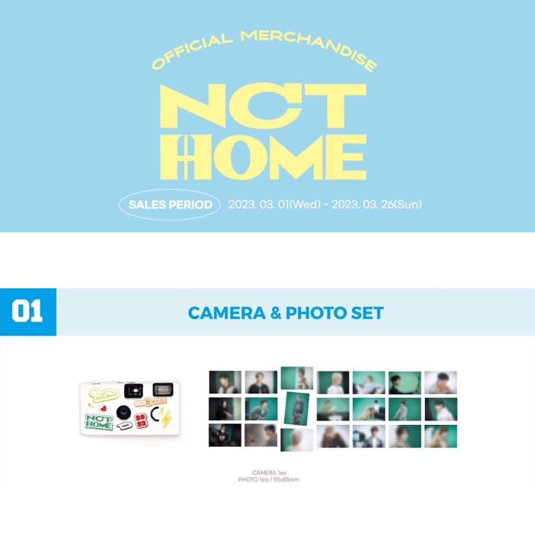 [ NCT home 2nd MD ] camera & photoset