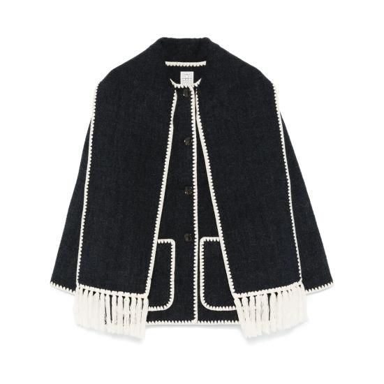 TOTEME Women Jackets 244 WRO918 FB0292 083 DKGRM BLACK