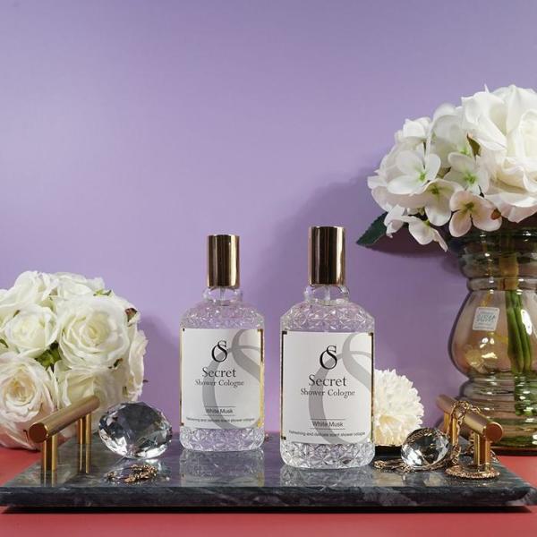 XBK38J2 一日中 すべすべした 香水の代わりに パウダー シャワー コロン 2個