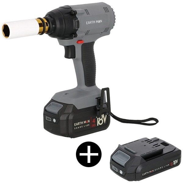 SL-IW200-AS SHARE LINK 18V充電式インパクトレンチ + SL-182BP-A 専用バッテリーパック セット