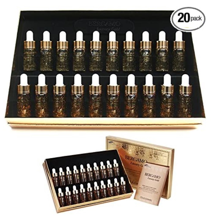 BERGAMOベルガモラグジュアリーゴールドコラーゲンアンドキャビアアンプル20EA 6,478円