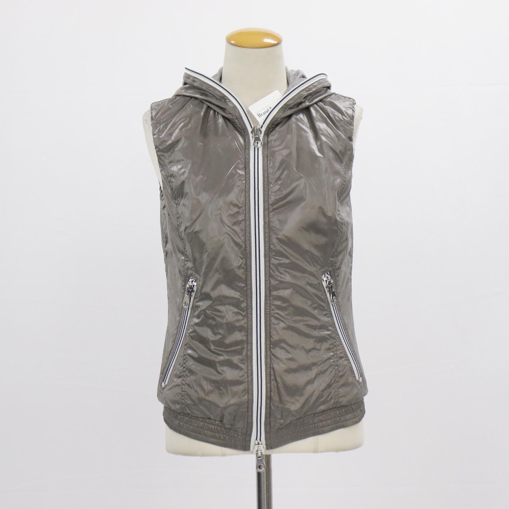 フード付 ノースリーブ アウター ブルゾン ジャケット アパレル ファッション ベスト メンズ EEE BR12-8 中古