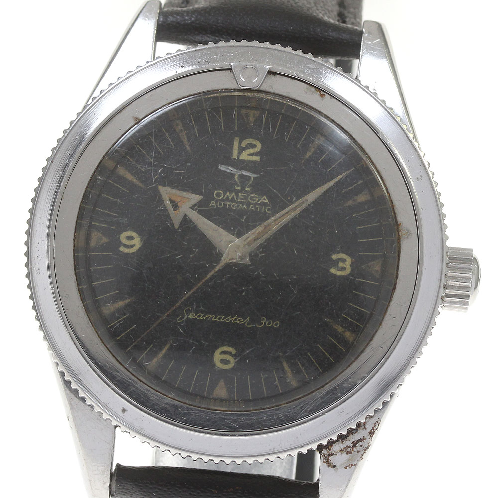オメガ OMEGA 2913-3SC シーマスター300 ヴィンテージ cal.501 自動巻き メンズ _862991【中古】