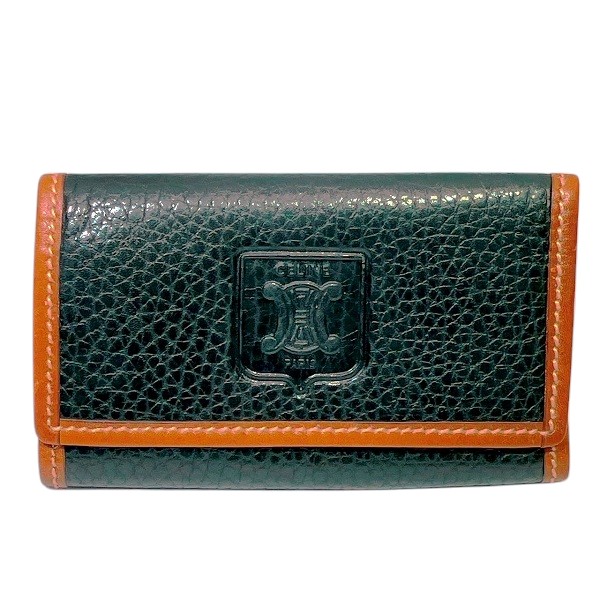 セリーヌ CELINE 6連キーフック ブランド小物 キーケース メンズ【中古】