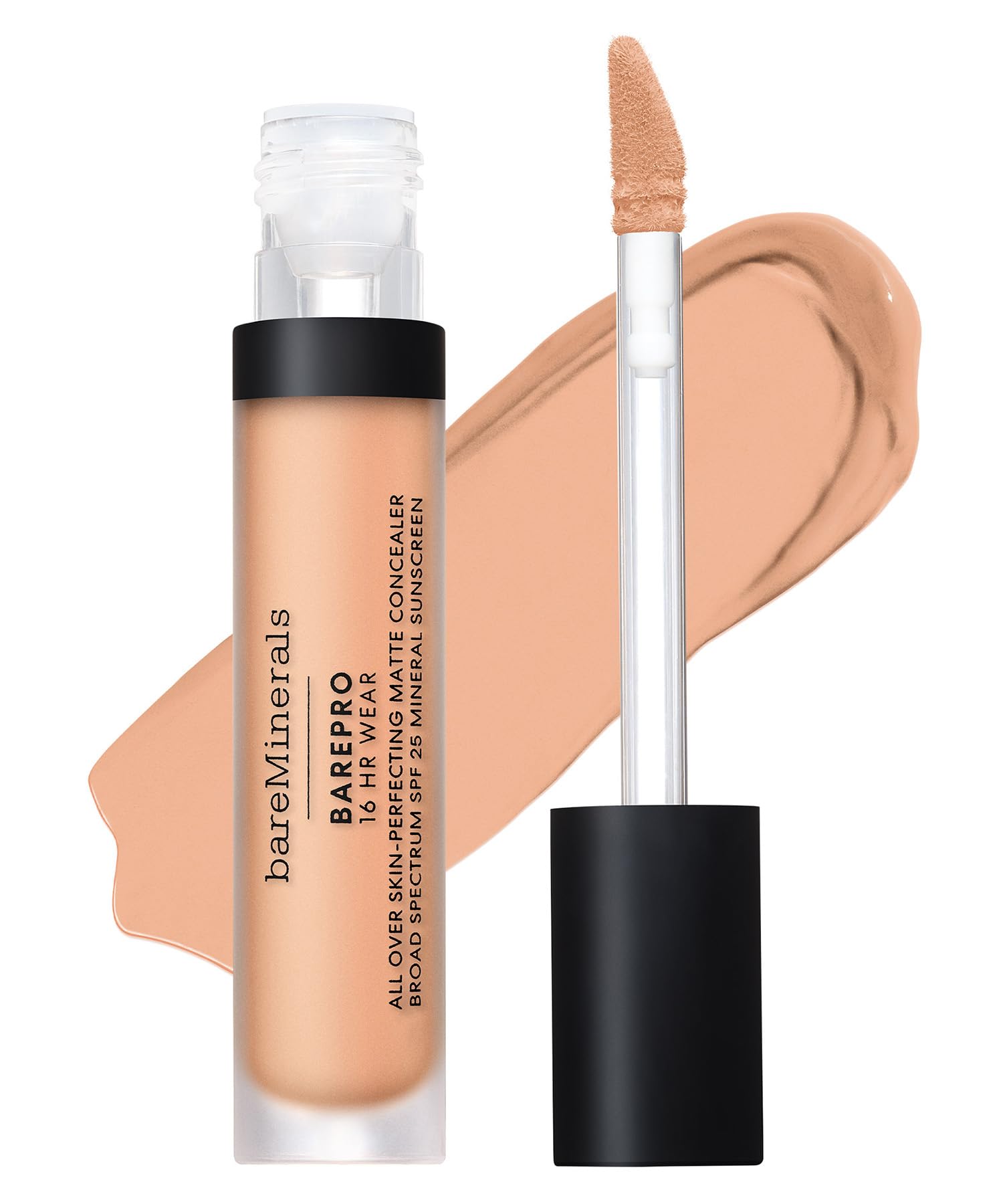 bareMinerals ベアミネラル ベアプロ 16HR オールオーバー コンシーラー SPF25(PA+++) ライト 200 ニュートラル 中間的な明るさのピンクオークル系 7.5mL ノンケミ