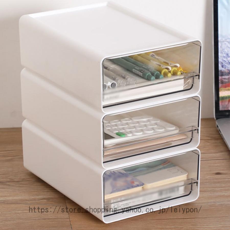 【短納期】A4/A5 書類ケース 小物入れ引き出し 卓上 透明 収納ボックス レターケース 収納ケース 卓上整理整頓 片付き コンパクト シンプルでおしゃれ 完成品 防塵