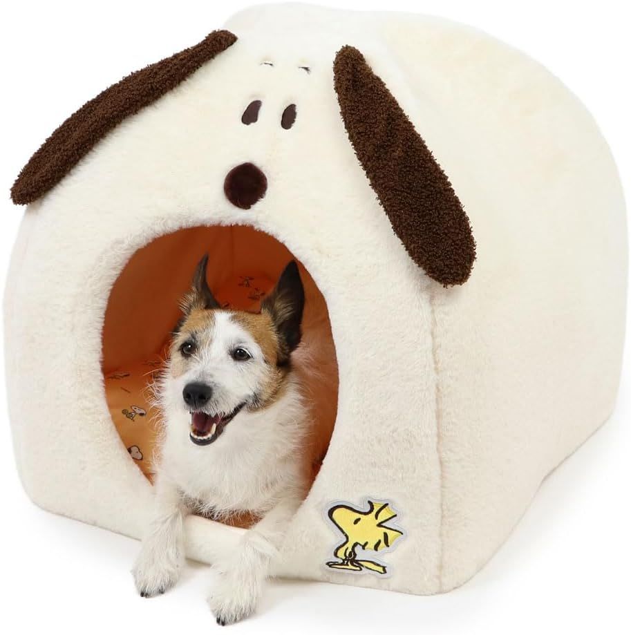 ペットパラダイス 犬 ハウス スヌーピー 47×46cm ホワイト 758-33275