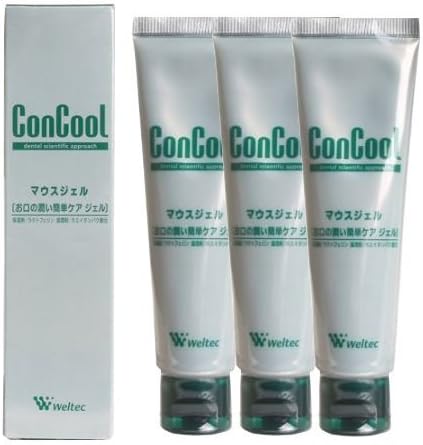 コンクール マウスジェル(ジェル歯みがき) × 3個