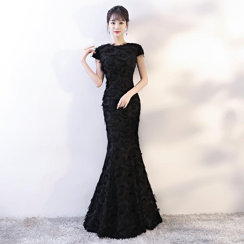 マーメイドドレス 黒 演奏会 ロングドレス 安い 二次会 カラードレス 花嫁 カクテルドレス 結婚式 イブニングドレス 発表会 フォーマル 大きい サイズ