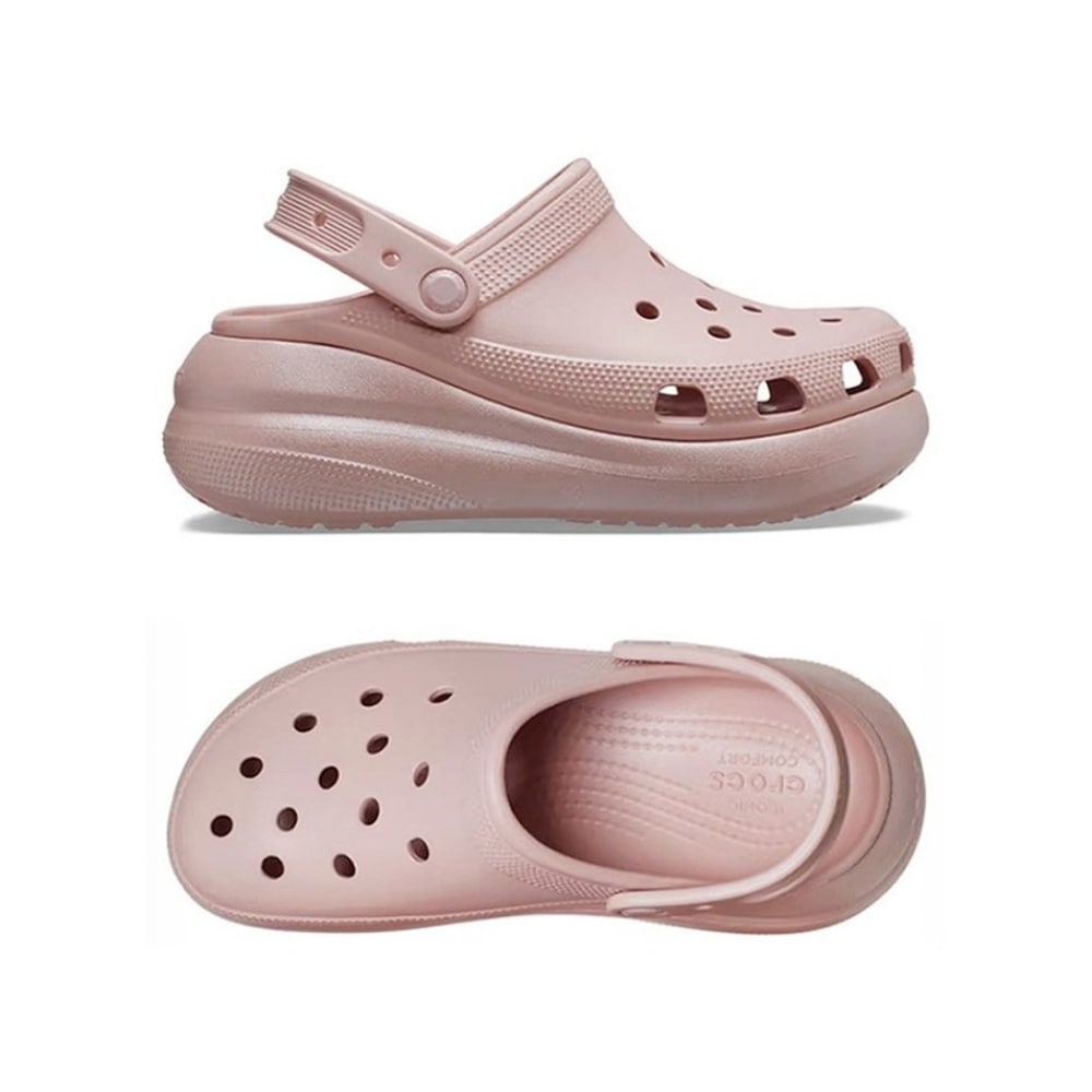 クロックスシューズコモンクラッシュシマークロッグピンククレイ 208591-6TY