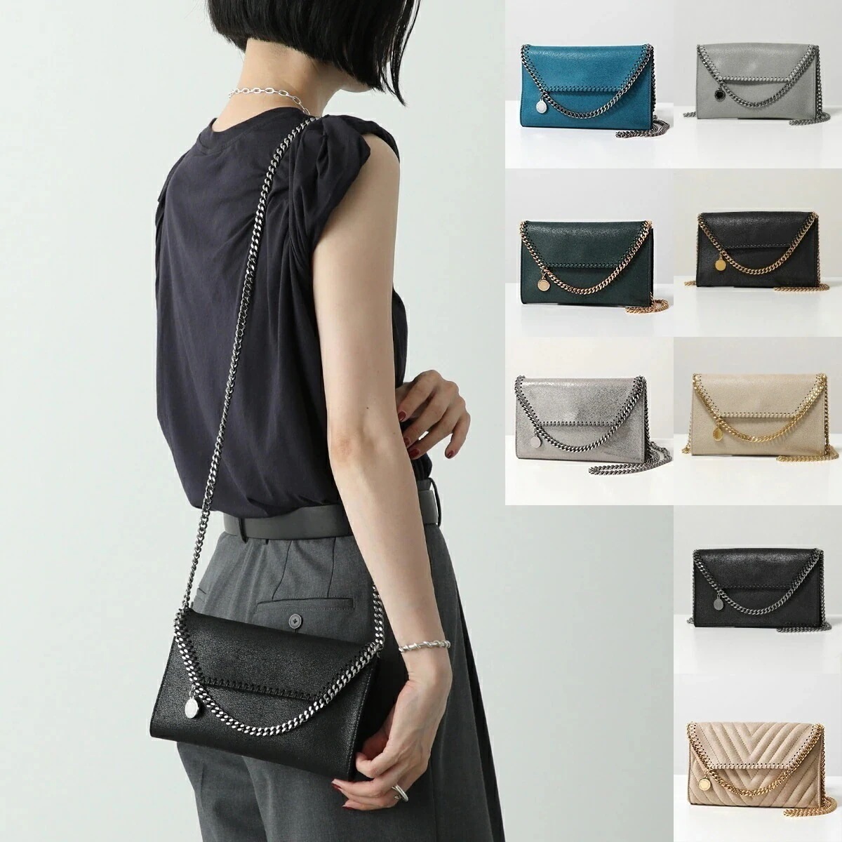 STELLA McCARTNEY ステラマッカートニー ショルダーバッグ FALABELLA ファラベラ 581238 W9132 W9355 W70006 WP0609 レディース 鞄 581238