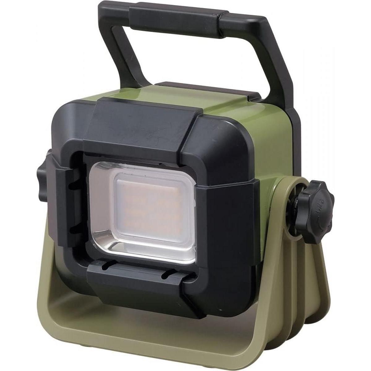 アイリスオーヤマ LEDベースライト 充電式 500lm LLT-500BB 作業灯 ワークライト 置き型 天井裏 床下 充電器別売