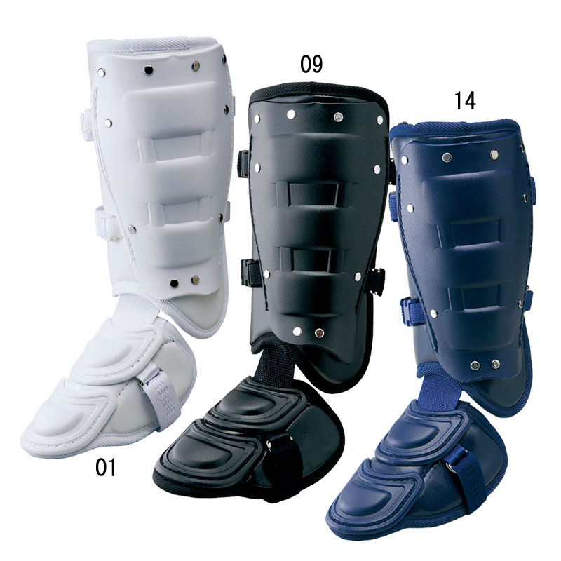 フットガード パッド型(左足/右打者用)(右足左打者用) 高校野球ルール対応モデル 野球 フット レッグガード 防具 打者用 23SS(1DJLG220/221)