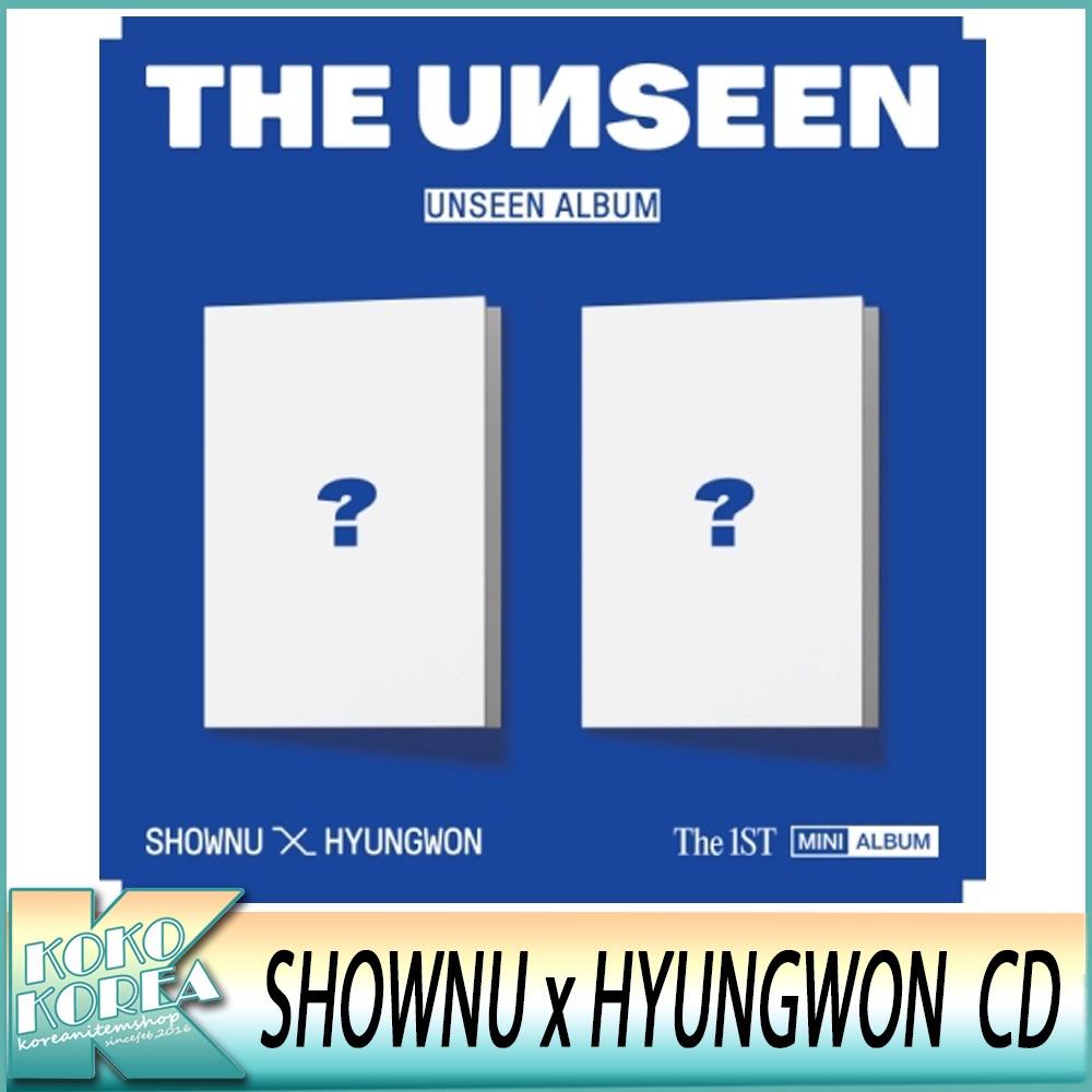 UNSEEN ALBUM ２種セット ショヌ ｘ ヒョンウォン １STミニアルバム [THE UNSEEN] MONSTA X 4,824円