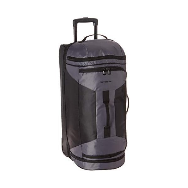 Samsonite Andante 2 Drop Bottom Wheeled Rolling Duffel Bag， Riverrock/Black， 28-Inch 並行輸入品 22,436円
