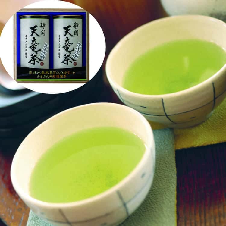 静岡 天竜茶 J カネタ太田園 煎茶神緑150g煎茶清緑150g （木箱入り） 離島は配送不可 7760073 お歳暮 お中元 お土産 ご進物 ギフト 贈り物に最適