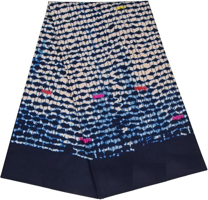 アフリカ布 アフリカンプリント アフリカンファブリック 生地(N)