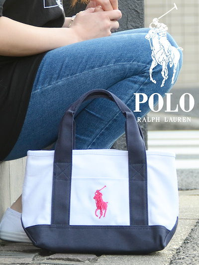 Qoo10] POLO Ralph Lauren ポロラルフローレン トートバッグ