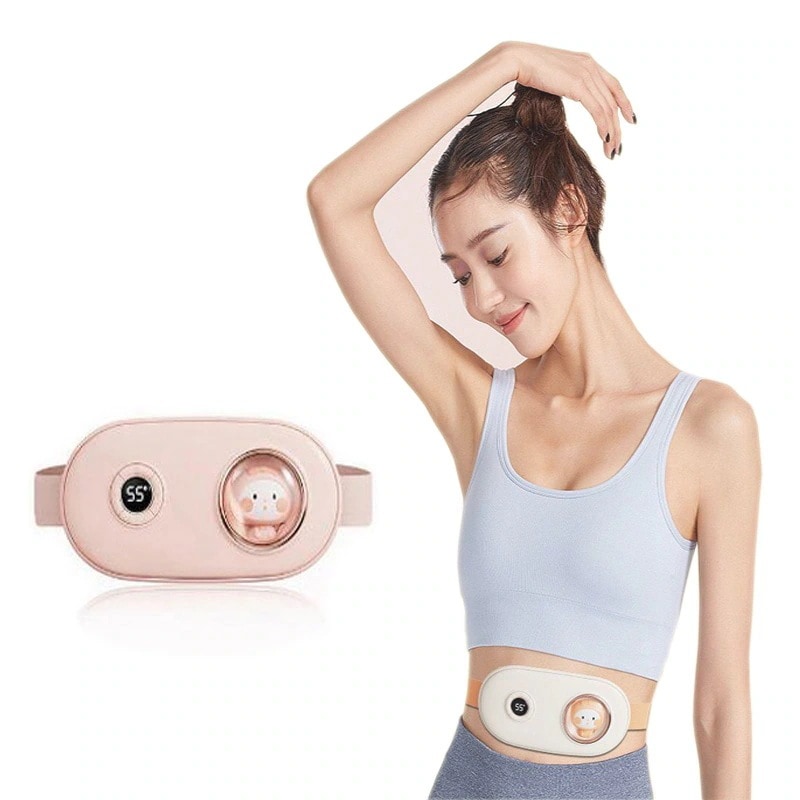 新型改良 腰マッサージャー 子宮ホットベルト 生理痛缓和 電熱式 USB充電 軽量 腰 EMS 腹部 マッサージ機 暖房用品 敬老の日 ギフト 彼女へのプレゼント