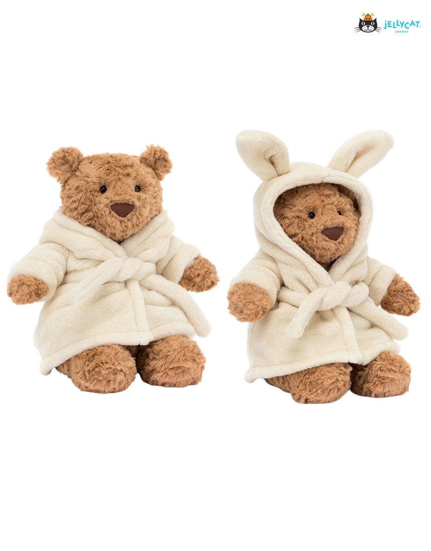 韓国公式 正規品 韓国人気 アクセサリー 人形 ぬいぐるみ トイ キッズ Bartholomew Bear Bathrobe Outfit