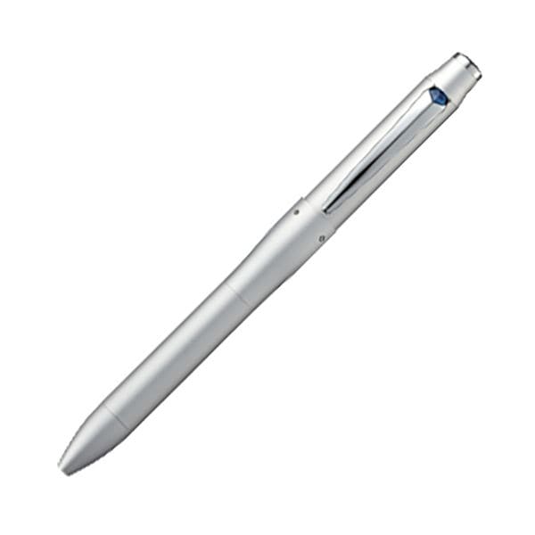 (まとめ）三菱鉛筆 多機能ペン ジェットストリームプライム 3＆1 0.7mm （軸色：シルバー） MSXE450000726 1本(×5セット)