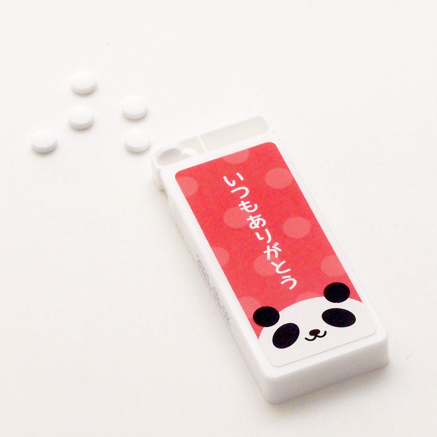 メッセージミントタブレット 「いつもありがとう」柄 （7g/約50粒）1個×16個セット プチギフト プレゼント ミント お配り お礼 感謝 感謝の気持ち お中元 夏ギフト 挨拶 異動 退職 入