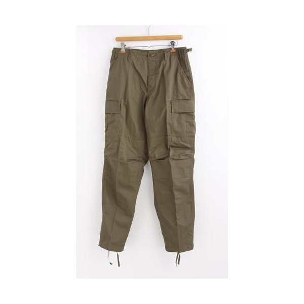 アメリカ軍 BDU カーゴパンツ /迷彩服パンツ XSサイズ YN521007 オリーブ レプリカ