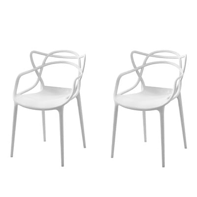 【国内即日発送】ダイニングチェア ポリプロピレン2脚