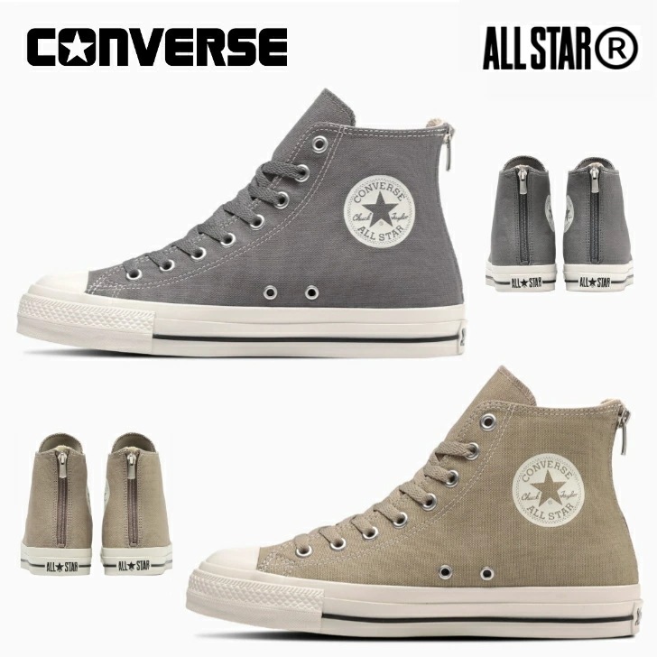 コンバース スニーカー ハイカット オールスター（Ｒ）バックジップ ＨＩ レディース メンズ CONVERSE ALL STAR (R) BACKZIP HI