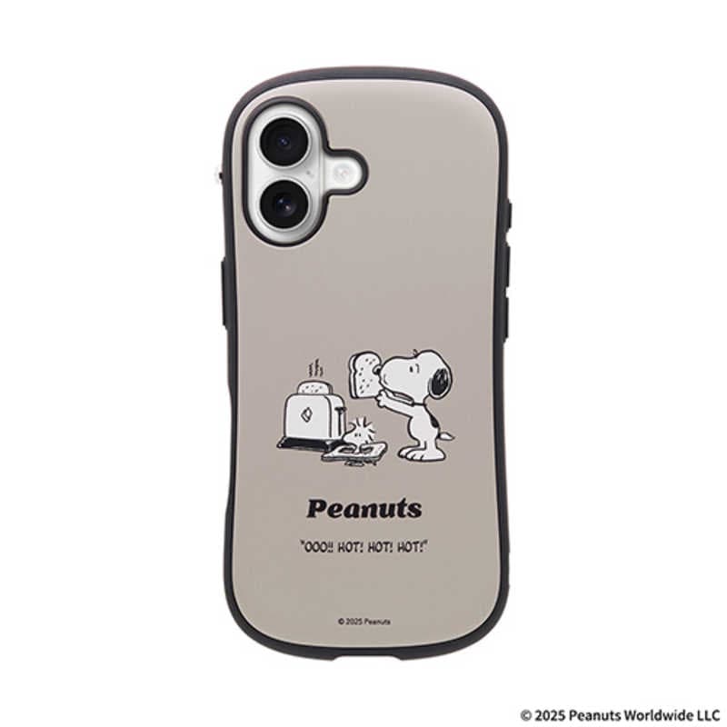 HAMEE　［iPhone 17専用］PEANUTS/ピーナッツ iFace First Class MagSynqケース iFace くすみグレージュ/トースト　41-186804