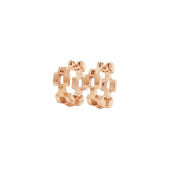 ピアス 3-LINK EARRINGS アクセサリー DW00400959 Rose Gold