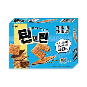 LIKE SKY ティンインティン　チョコビスケット3箱（1箱＝9個入）韓国人気お菓子