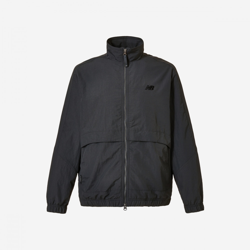 ニューバランス ユニ エッセンシャル ヘリテージ ウォームアップジャケット NBNAFB1013-(60)Charcoal