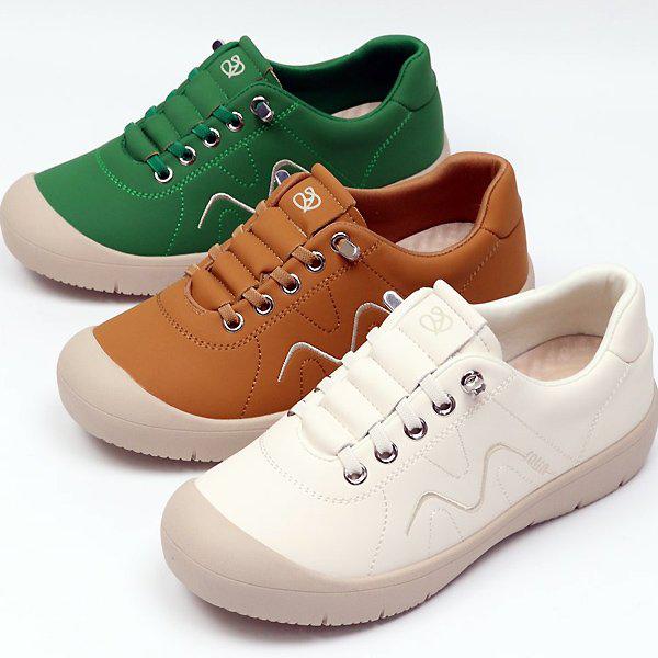 シューズ オールカラー 女性 レディース スリッポン スニーカー 3.5cm smmj563 1_P420258708