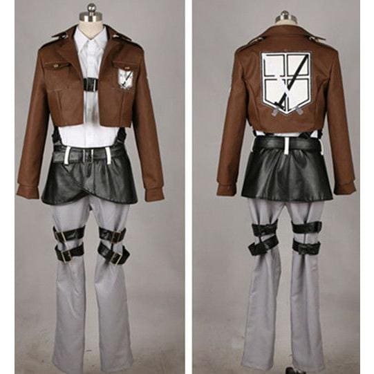 コスプレ ハロウィン 進撃の巨人 エレン イェーガー 調査兵団服 ミカサ・アッカーマン コスプレ衣装