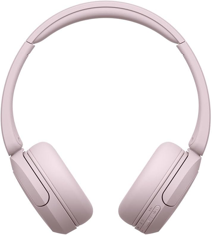 (SONY) ワイヤレスヘッドホン WH-CH520 ピンク Bluetooth 軽量設計 約147g 専用アプリ対応により好みの音質にカスタマイズできるイコライザー設定対応 最大50時間連続再