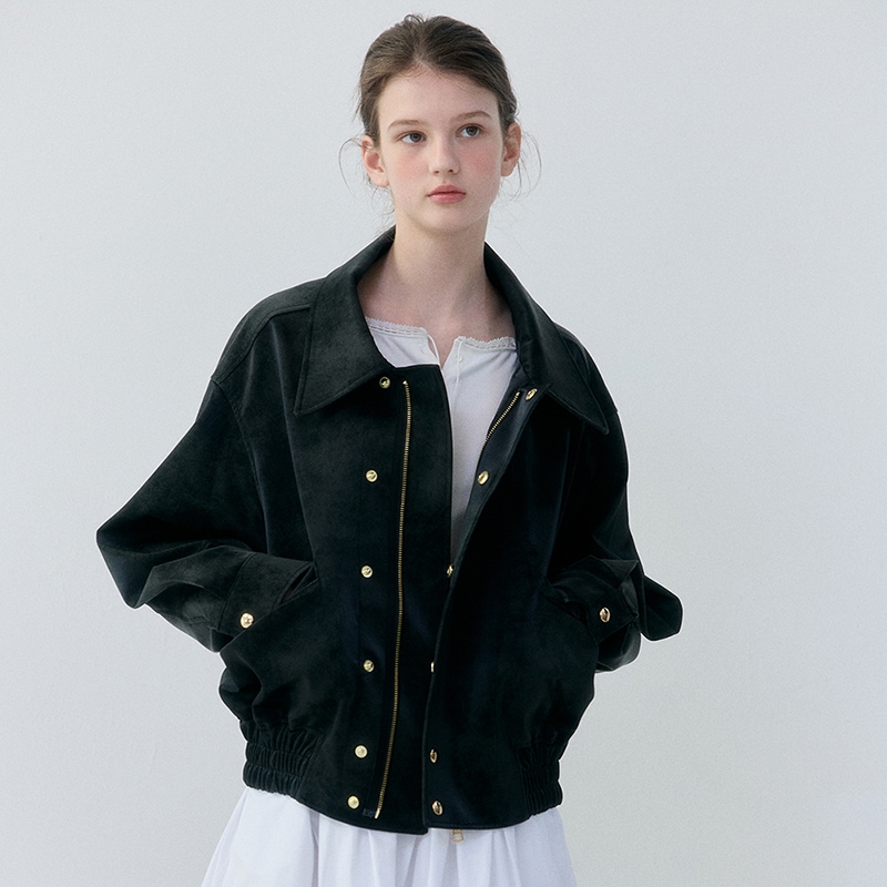 Leather Jumper (Black)