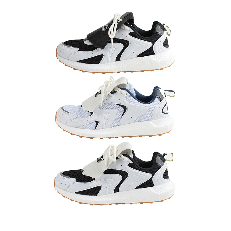 タッセルデザインのクッションスニーカー・Bounce Wave 2Color 2Tassel 7,900円
