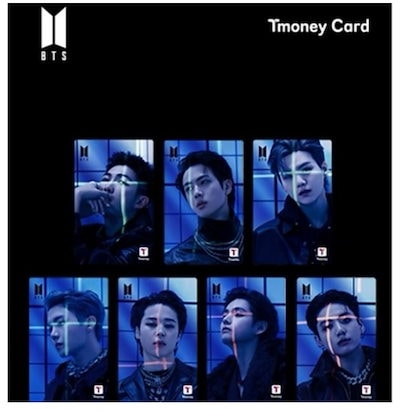 BTS　2022 Proof 交通カード tmoney 韓国限定 交通ICカード...のサムネイル