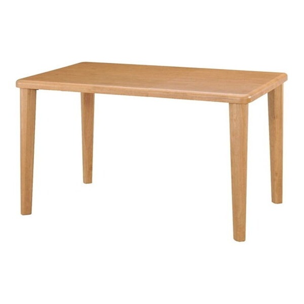 筑波産商 CCM4 ダイニングテーブル 125-75 Z 4本脚 NA メーカー直送