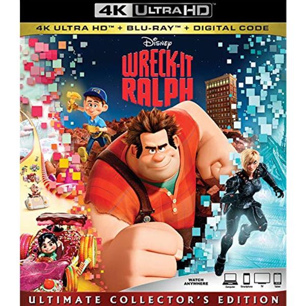 Wreck-It Ralph [4K UHD] シュガー・ラッシュ Blu-ray ディズニー アニメ 語学学習 英語 フランス語 スペイン語 並行輸 5,391円