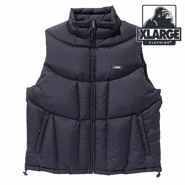 パネルド ダウンベスト [101244021010] PANELED DOWN VEST メンズ アウター インナーダウン BLACK