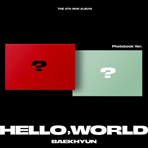 [未開封新品] ペクヒョンミニ4集 Hello World Photobook Ver2種セット ドリームアースカンパニー