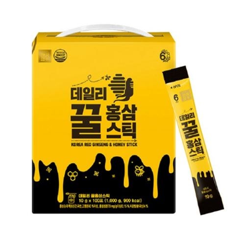 韓国人参 デイリー ハチミツ 紅参 スティック /韓国直送